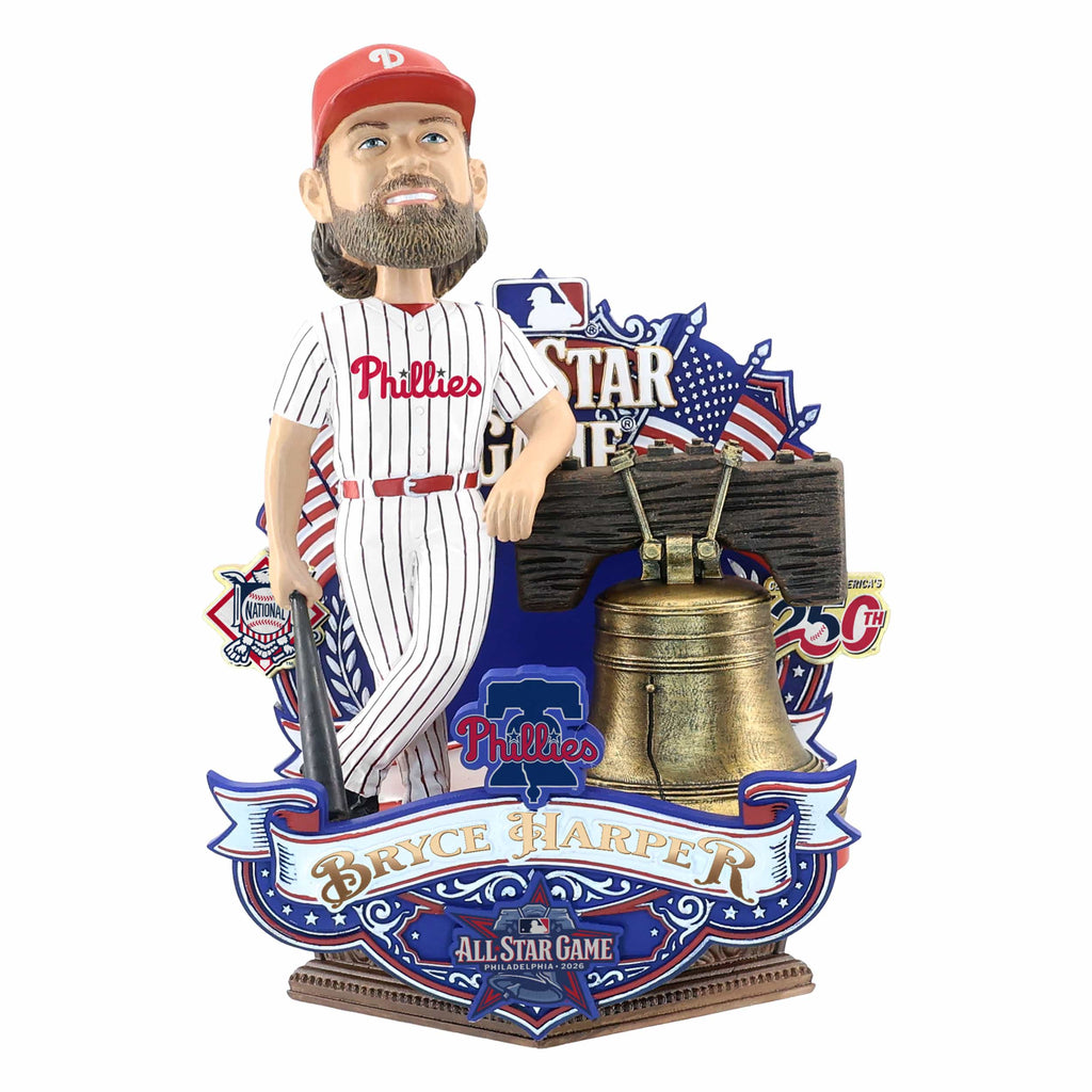 Bryce Harper Philadelphia Phillies 2026 MLB All Star Game Bell Bobblehead