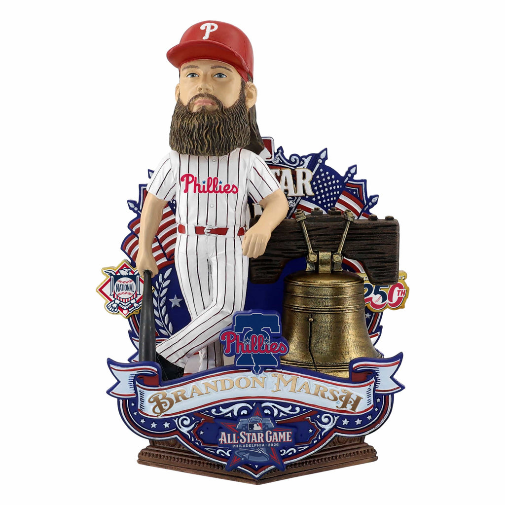 Brandon Marsh Philadelphia Phillies 2026 MLB All Star Game Bell Bobblehead