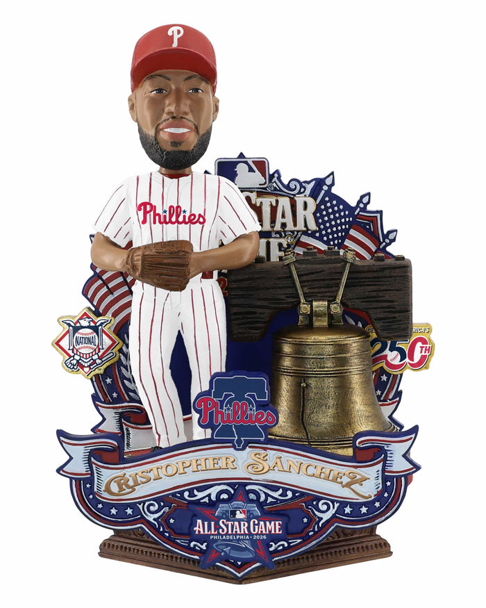 Cristopher Sanchez Philadelphia Phillies 2026 MLB All Star Game Bell Bobblehead