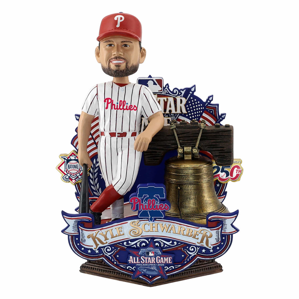 Kyle Schwarber Philadelphia Phillies 2026 MLB All Star Game Bell Bobblehead