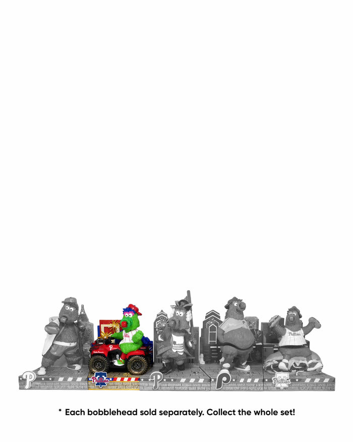 Phillie Phanatic Philadelphia Phillies 2026 MLB All Star Phanatic on Parade ATV Mascot Bobblehead FOCO - FOCO.com
