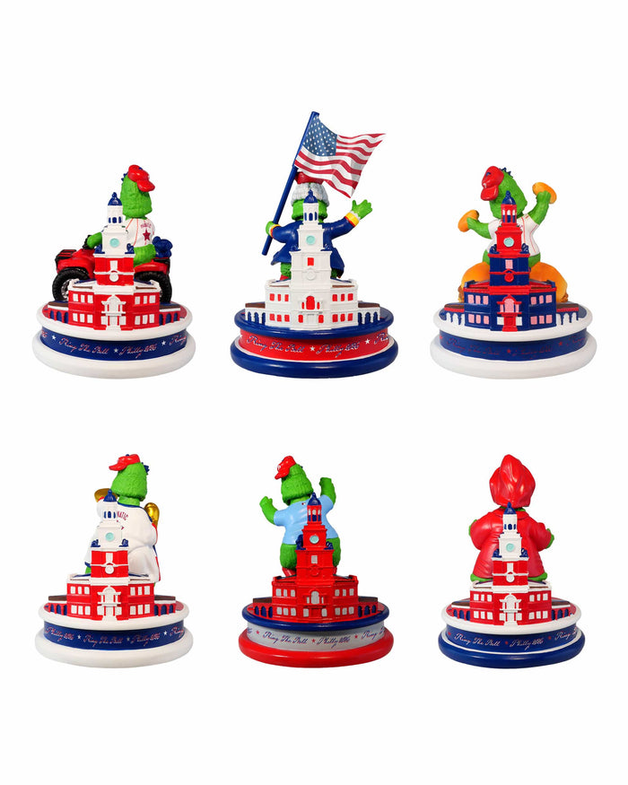 Phillie Phanatic Philadelphia Phillies 2026 MLB All Star Phanatic on Parade Mascot Mini Bobblehead Boxed Set