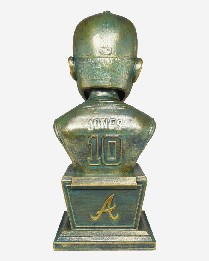Chipper Jones Atlanta Braves Bronze Patina Bust Bobblehead FOCO - FOCO.com