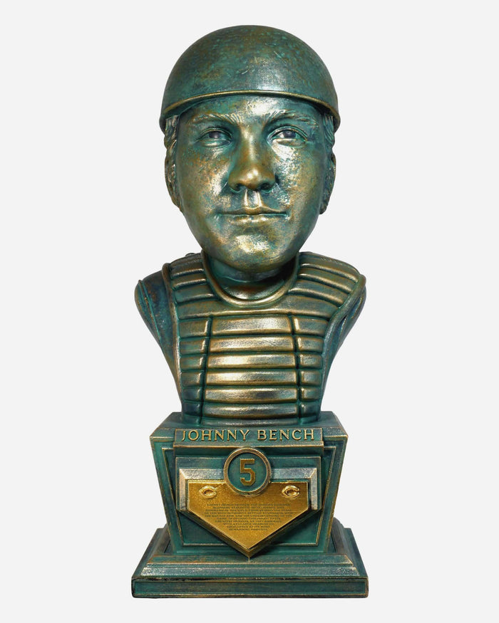 Johnny Bench Cincinnati Reds Bust Bobblehead FOCO - FOCO.com