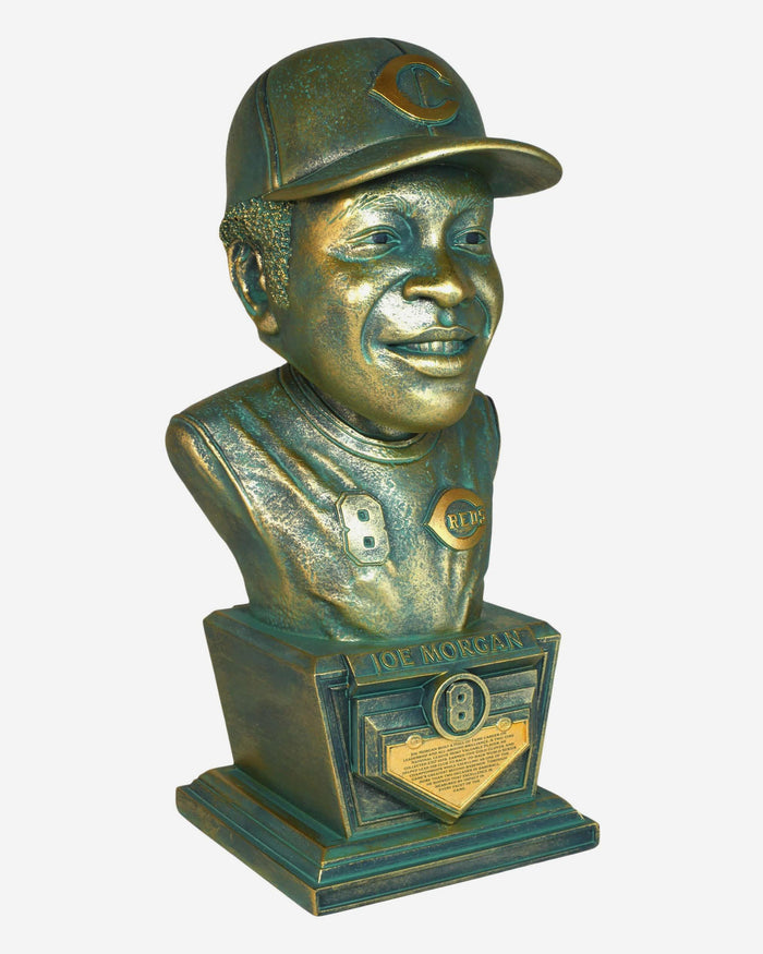 Joe Morgan Cincinnati Reds Bronze Patina Bust Bobblehead FOCO - FOCO.com