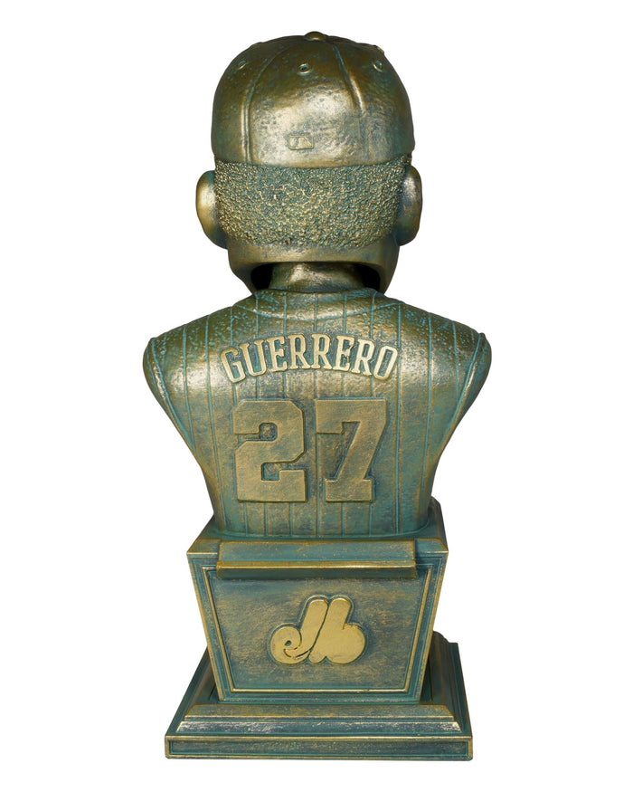 Vladimir Guerrero Montreal Expos Bronze Patina Bust Bobblehead FOCO - FOCO.com