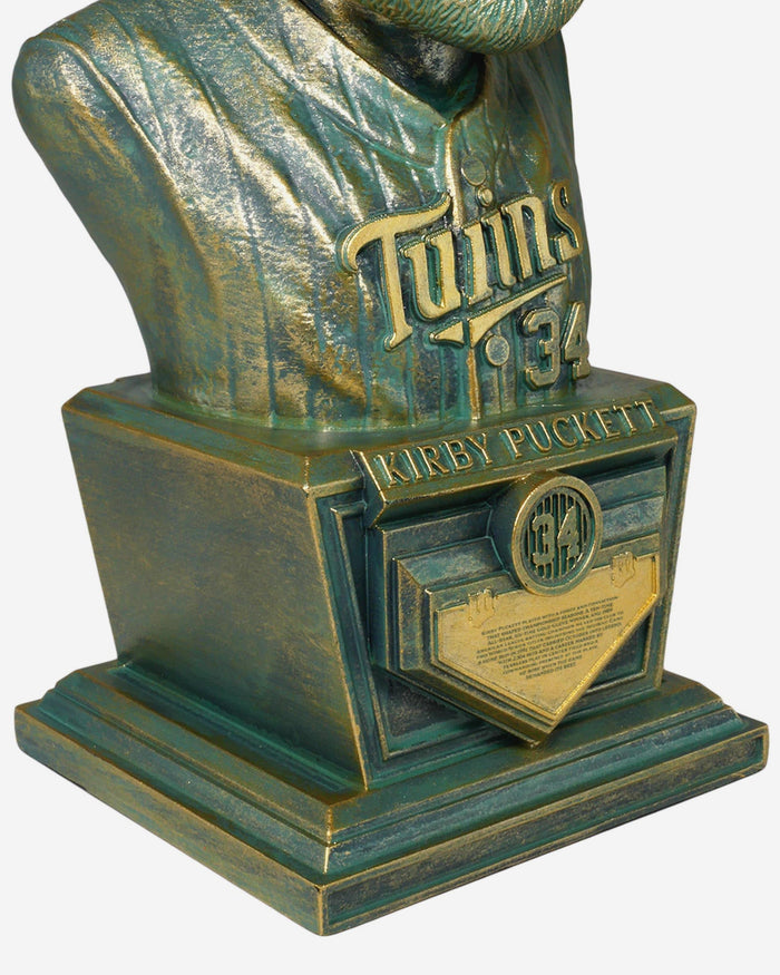 Kirby Puckett Minnesota Twins Bronze Patina Bust Bobblehead FOCO - FOCO.com