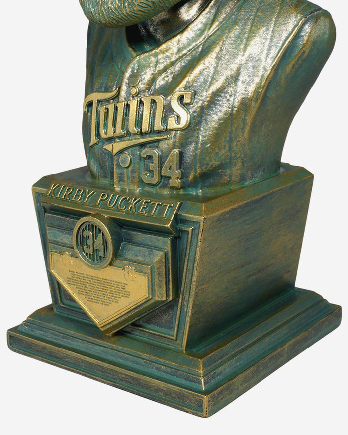Kirby Puckett Minnesota Twins Bronze Patina Bust Bobblehead FOCO - FOCO.com