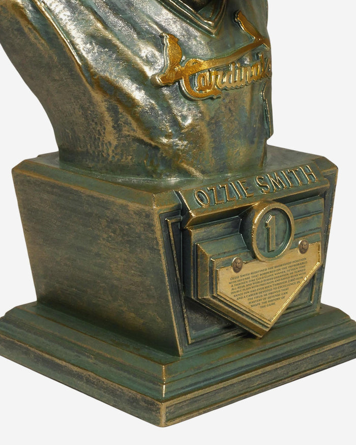 Ozzie Smith St Louis Cardinals Bronze Patina Bust Bobblehead FOCO - FOCO.com
