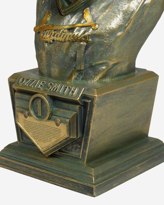 Ozzie Smith St Louis Cardinals Bronze Patina Bust Bobblehead FOCO - FOCO.com