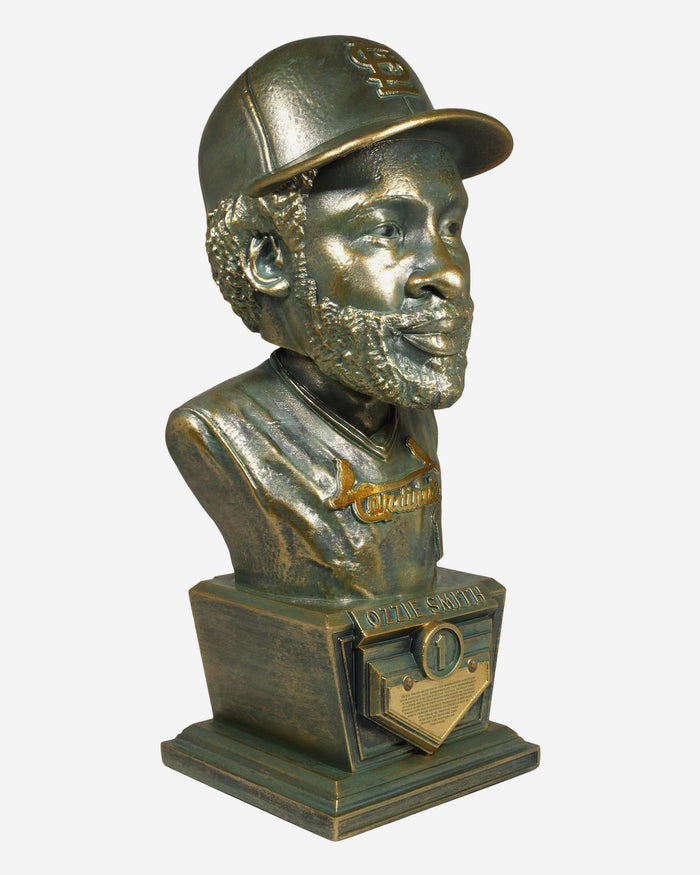 Ozzie Smith St Louis Cardinals Bronze Patina Bust Bobblehead FOCO - FOCO.com