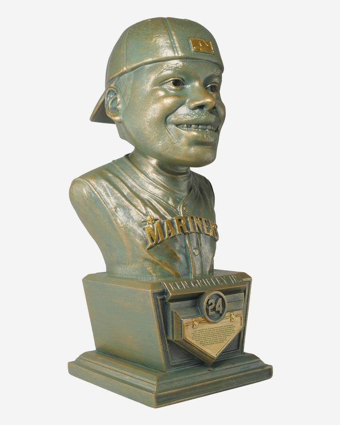 Ken Griffey Jr Seattle Mariners Bronze Patina Bust Bobblehead FOCO - FOCO.com