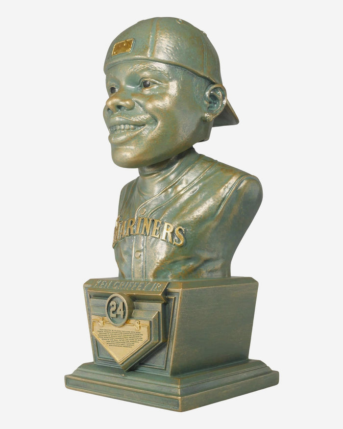 Ken Griffey Jr Seattle Mariners Bronze Patina Bust Bobblehead FOCO - FOCO.com