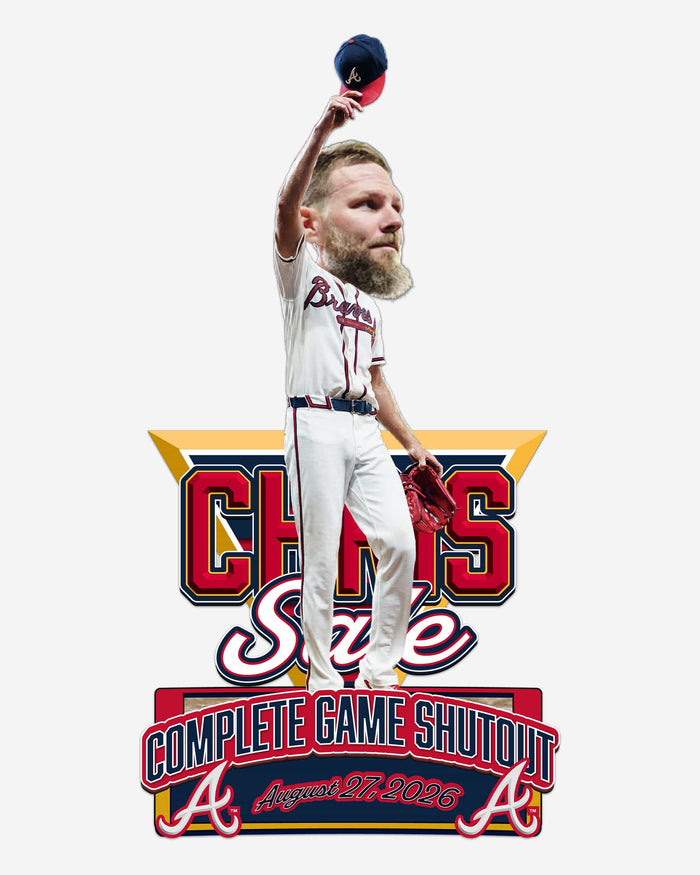 Chris Sale Atlanta Braves Complete Game Shutout Bobblehead FOCO - FOCO.com