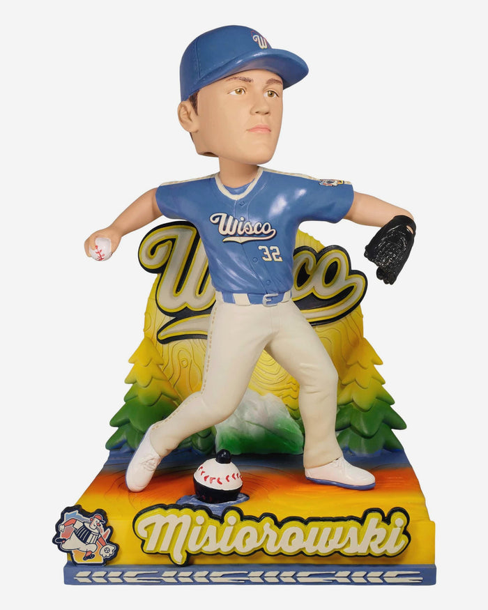 Jacob Misiorowski Milwaukee Brewers 2026 City Connect Jersey Bobblehead FOCO - FOCO.com