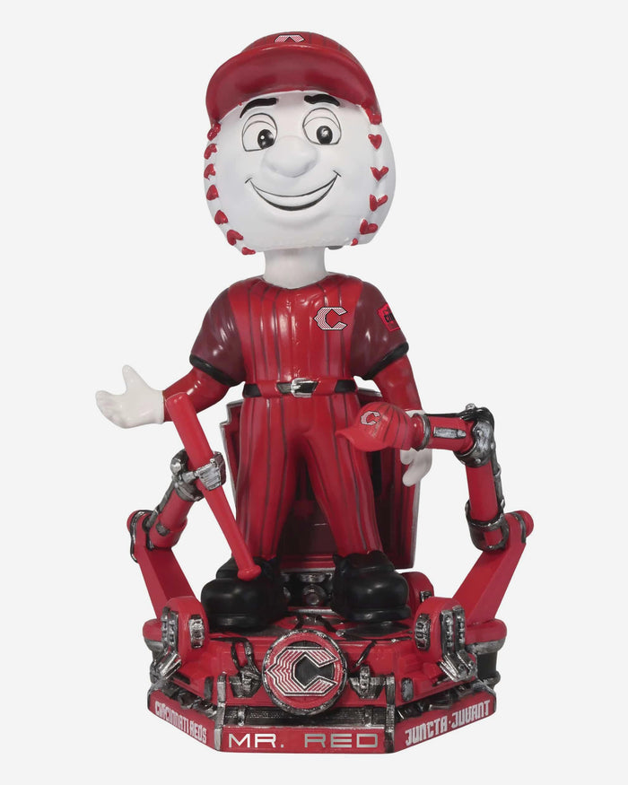 Mr Red Cincinnati Reds 2026 City Connect Jersey Mascot Bobblehead FOCO - FOCO.com