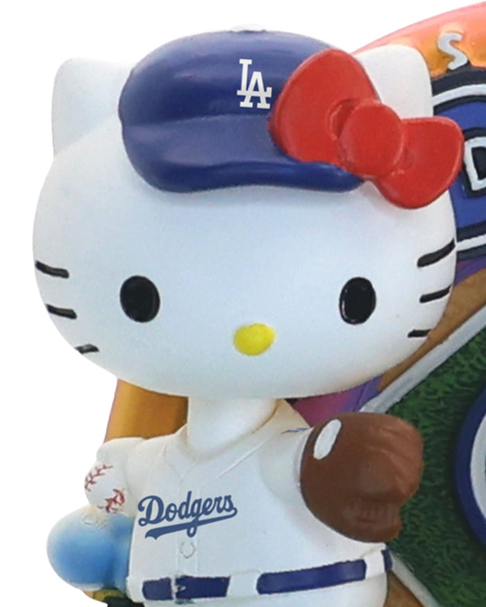 Yoshinobu Yamamoto & Hello Kitty® Los Angeles Dodgers Dual Mini Bobblehead Scene FOCO - FOCO.com