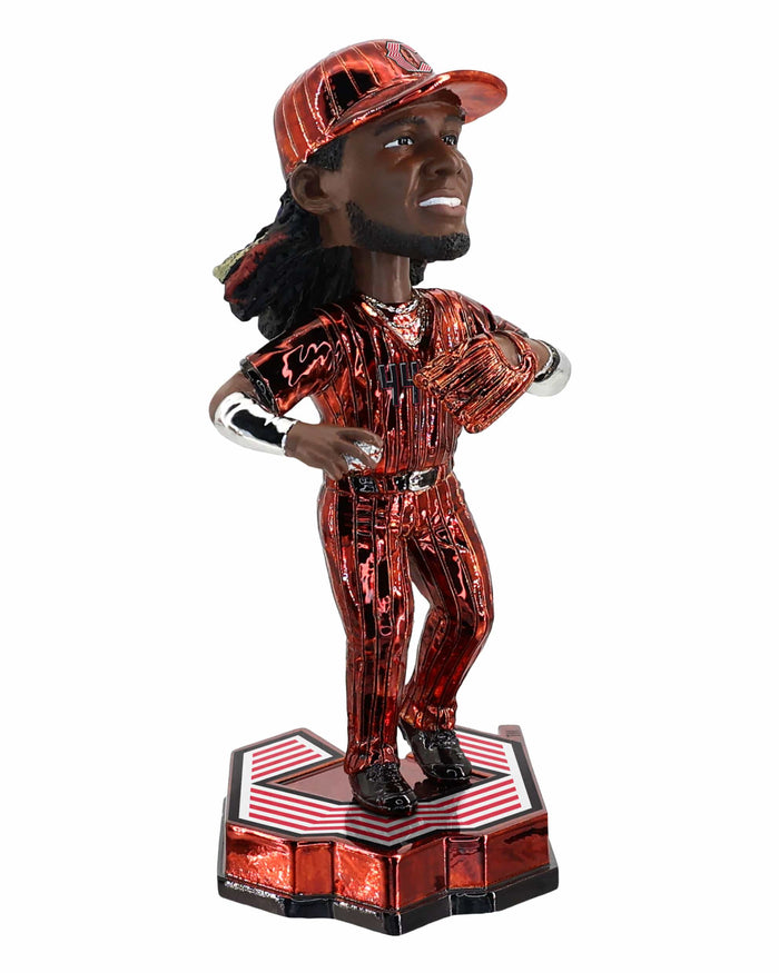 Elly De La Cruz Cincinnati Reds 2026 City Connect Electroplated Bobblehead