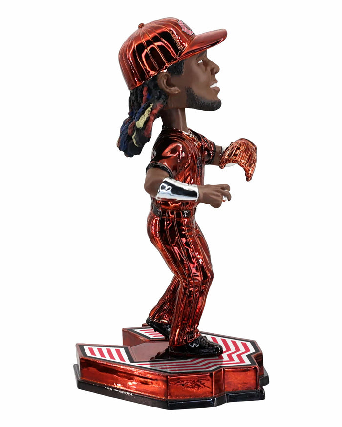 Elly De La Cruz Cincinnati Reds 2026 City Connect Electroplated Bobblehead
