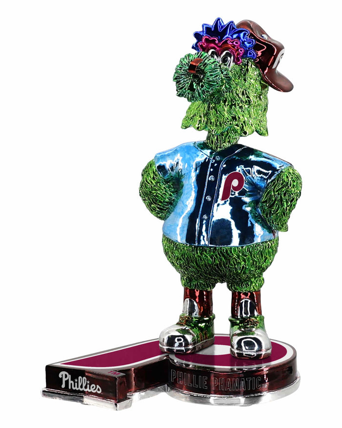 Phillie Phanatic Philadelphia Phillies Powder Blue Electroplated Mascot Bobblehead