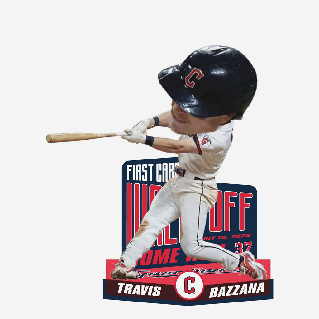 Travis Bazzana Cleveland Guardians First Career Walk-Off Bobblehead FOCO - FOCO.com