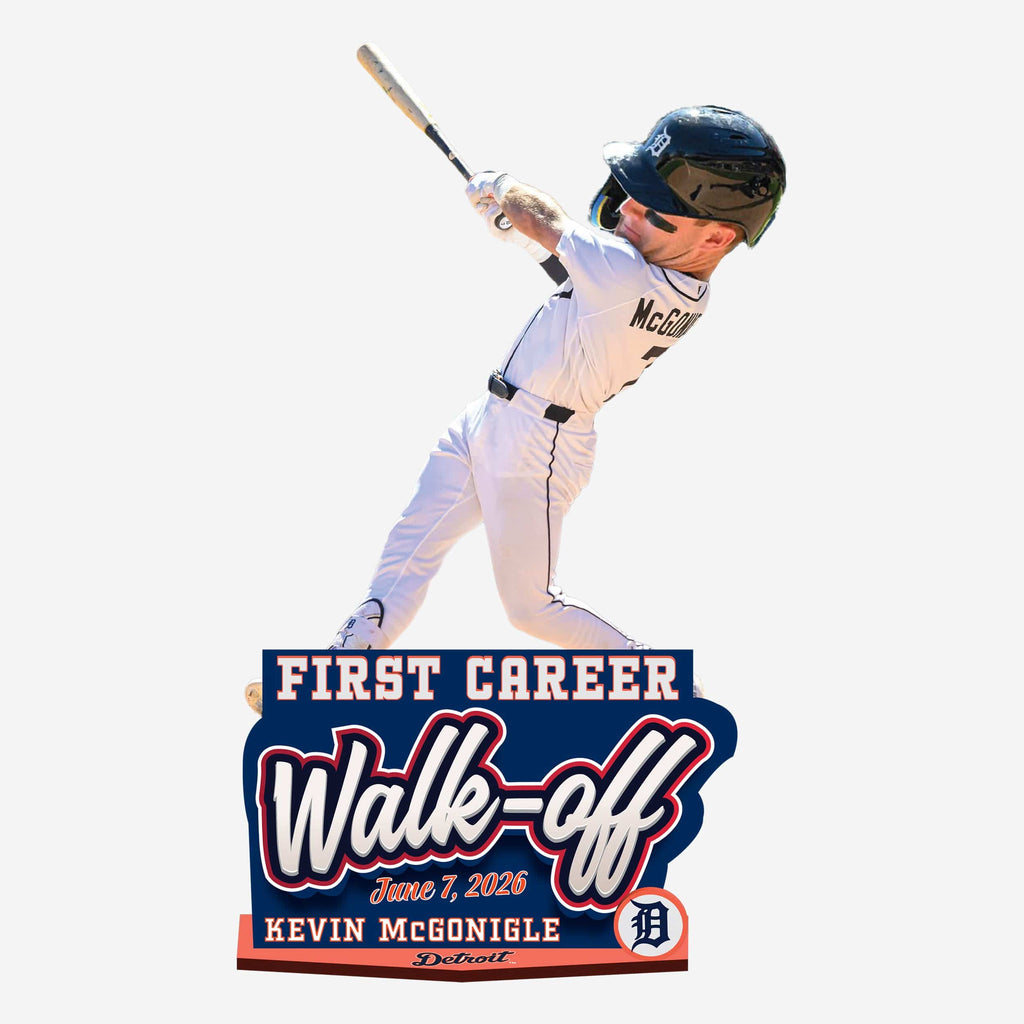 Kevin McGonigle Detroit Tigers First Career Walk-Off Bobblehead FOCO - FOCO.com