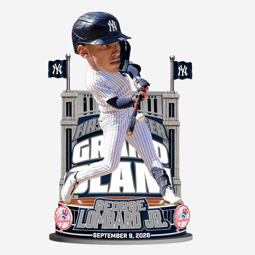 George Lombard Jr New York Yankees First Career Grand Slam Bobblehead FOCO - FOCO.com