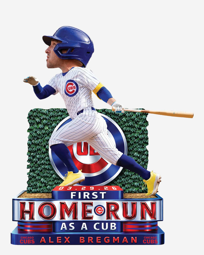 Alex Bregman Chicago Cubs 1st Franchise Home Run Bobblehead FOCO - FOCO.com