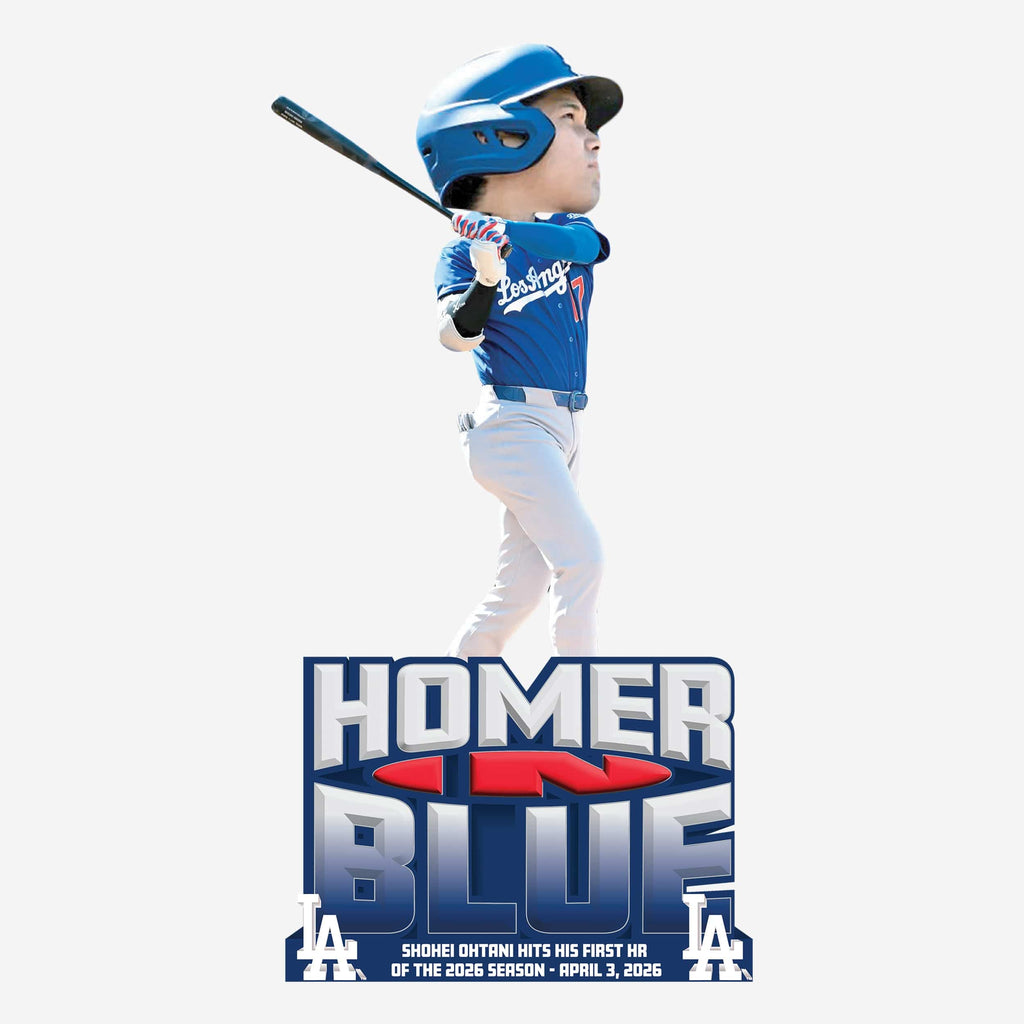 Shohei Ohtani Los Angeles Dodgers First Home Run 2026 Season Bobblehead FOCO - FOCO.com