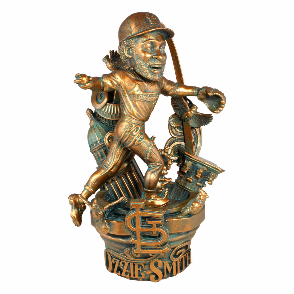 Ozzie Smith St Louis Cardinals Bronze Legacy Bobblehead