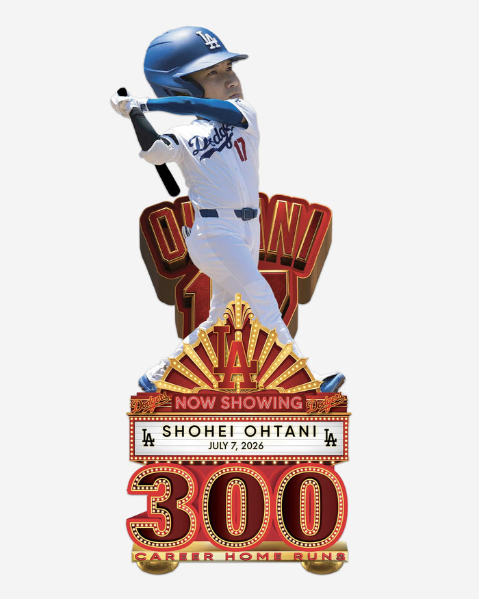 Shohei Ohtani Los Angeles Dodgers 300th Home Run Bobblehead