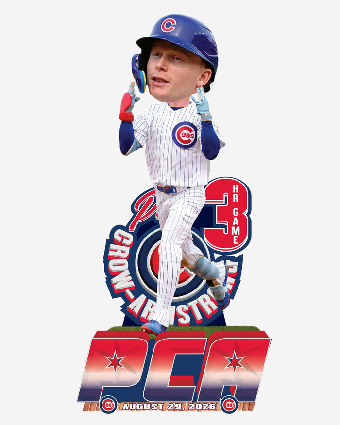 Pete Crow-Armstrong Chicago Cubs 3 Home Run Game Bobblehead