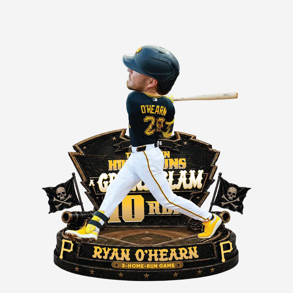 Ryan O'Hearn Pittsburgh Pirates 3 Home Run Game Bobblehead FOCO - FOCO.com