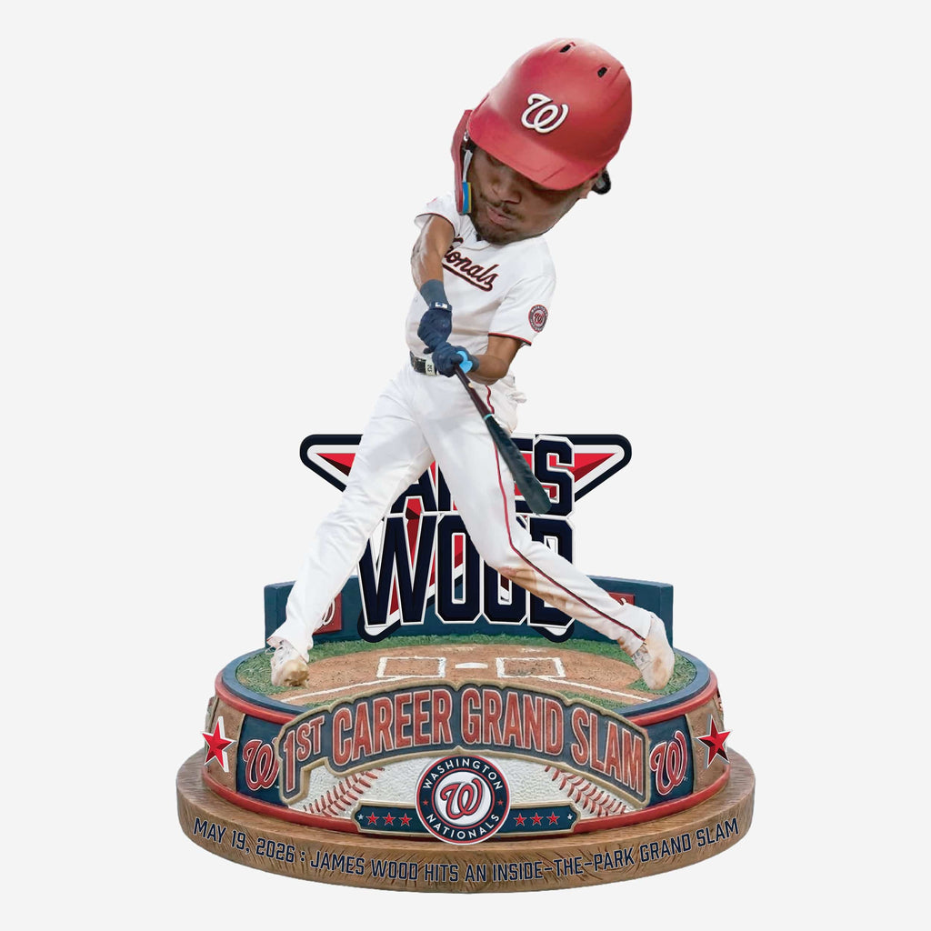 James Wood Washington Nationals Inside the Park Grand Slam Bobblehead FOCO - FOCO.com
