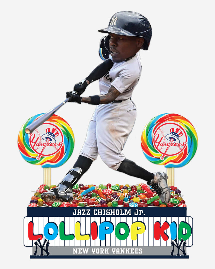 Jazz Chisholm Jr New York Yankees Lollipop Bobblehead