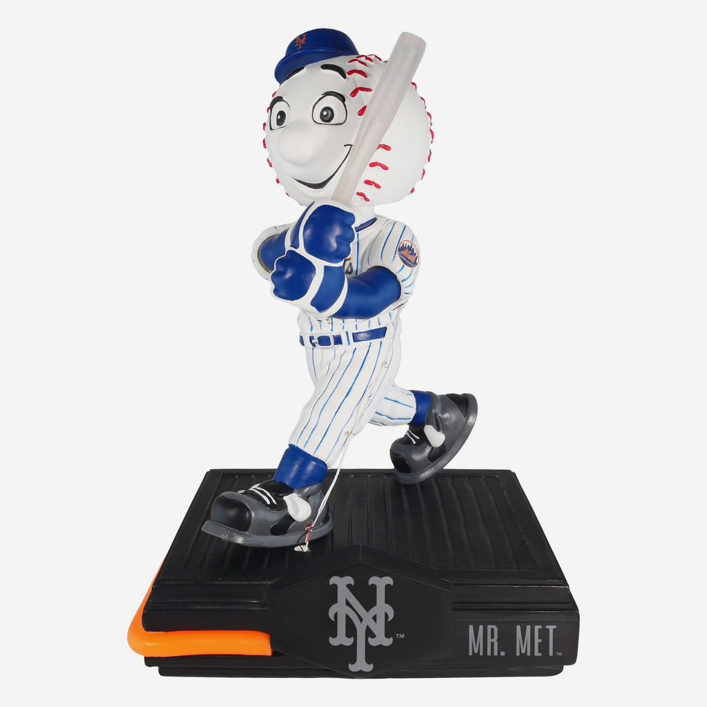 Mr Met New York Mets Light Up Bat Mascot Bobblehead FOCO - FOCO.com