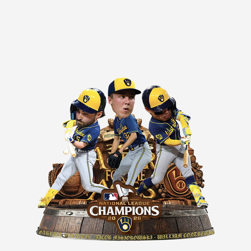Milwaukee Brewers 2026 Year of the Ages Mini Bobblehead Scene FOCO - FOCO.com