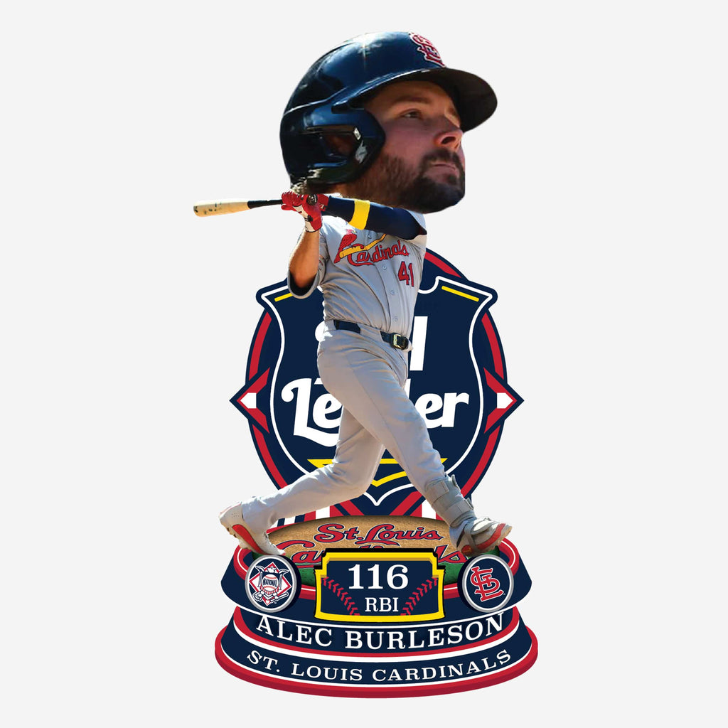 Alec Burleson St Louis Cardinals 2026 NL RBI Leader Bobblehead FOCO - FOCO.com