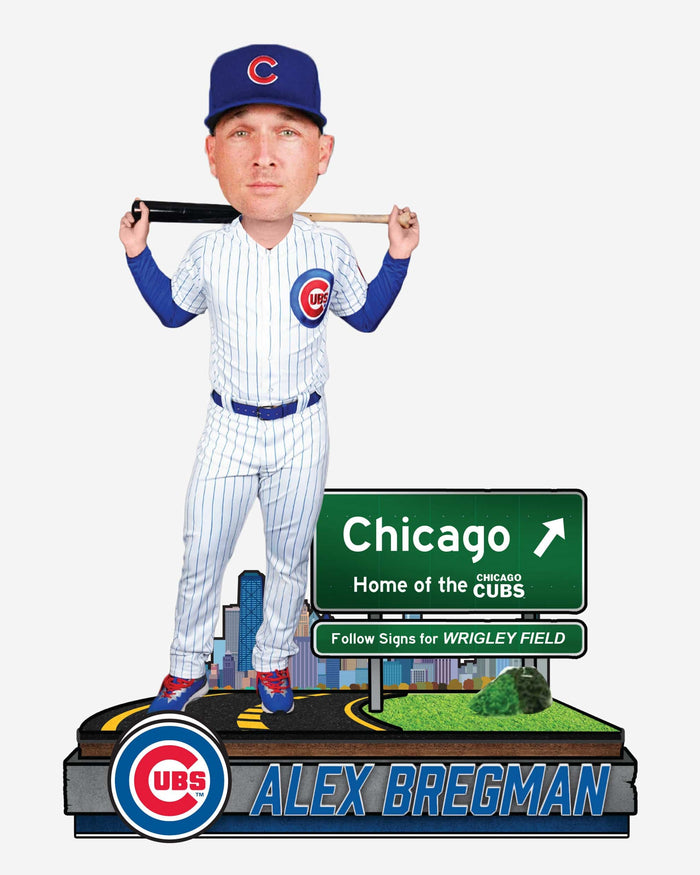 Alex Bregman Chicago Cubs Next Stop Bobblehead FOCO - FOCO.com