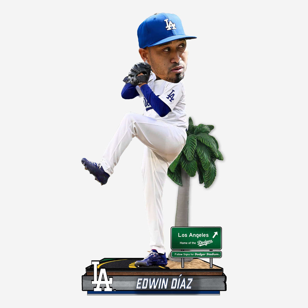 Edwin Diaz Los Angeles Dodgers Next Stop Bobblehead FOCO - FOCO.com