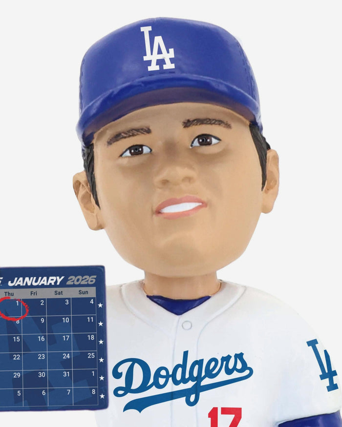 Shohei Ohtani Los Angeles Dodgers New Years Eve Bobblehead FOCO - FOCO.com
