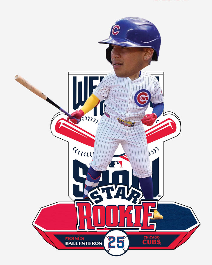Moises Ballesteros Chicago Cubs Star Rookie Bobblehead
