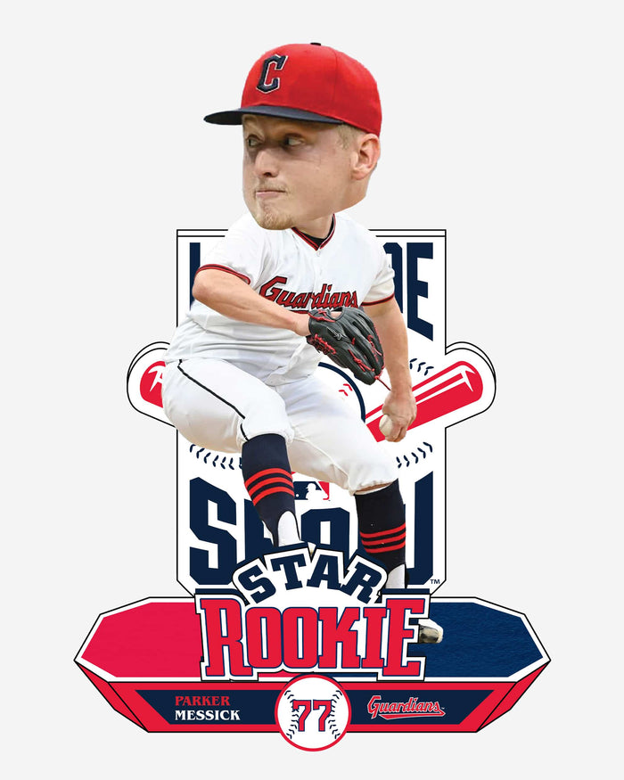 Parker Messick Cleveland Guardians Star Rookie Bobblehead FOCO - FOCO.com