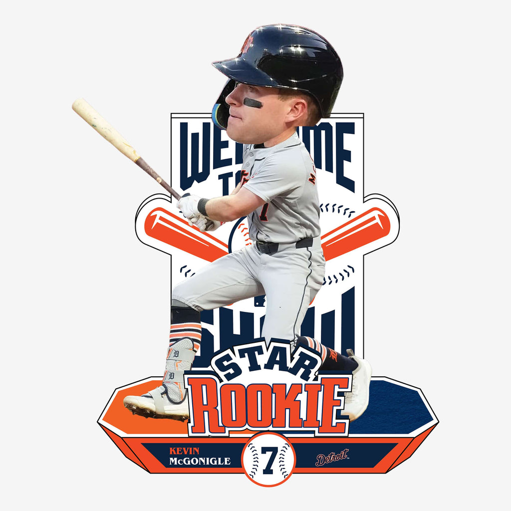 Kevin McGonigle Detroit Tigers Star Rookie Bobblehead FOCO - FOCO.com
