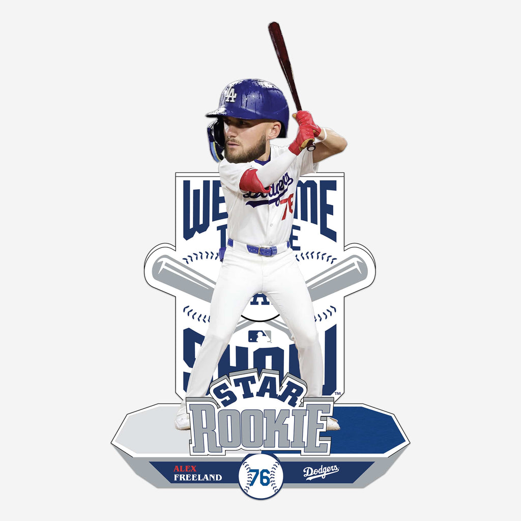 Alex Freeland Los Angeles Dodgers Star Rookie Bobblehead FOCO - FOCO.com