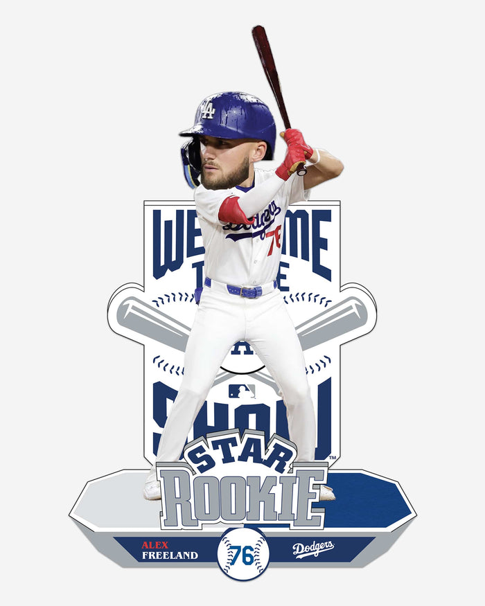Alex Freeland Los Angeles Dodgers Star Rookie Bobblehead FOCO - FOCO.com