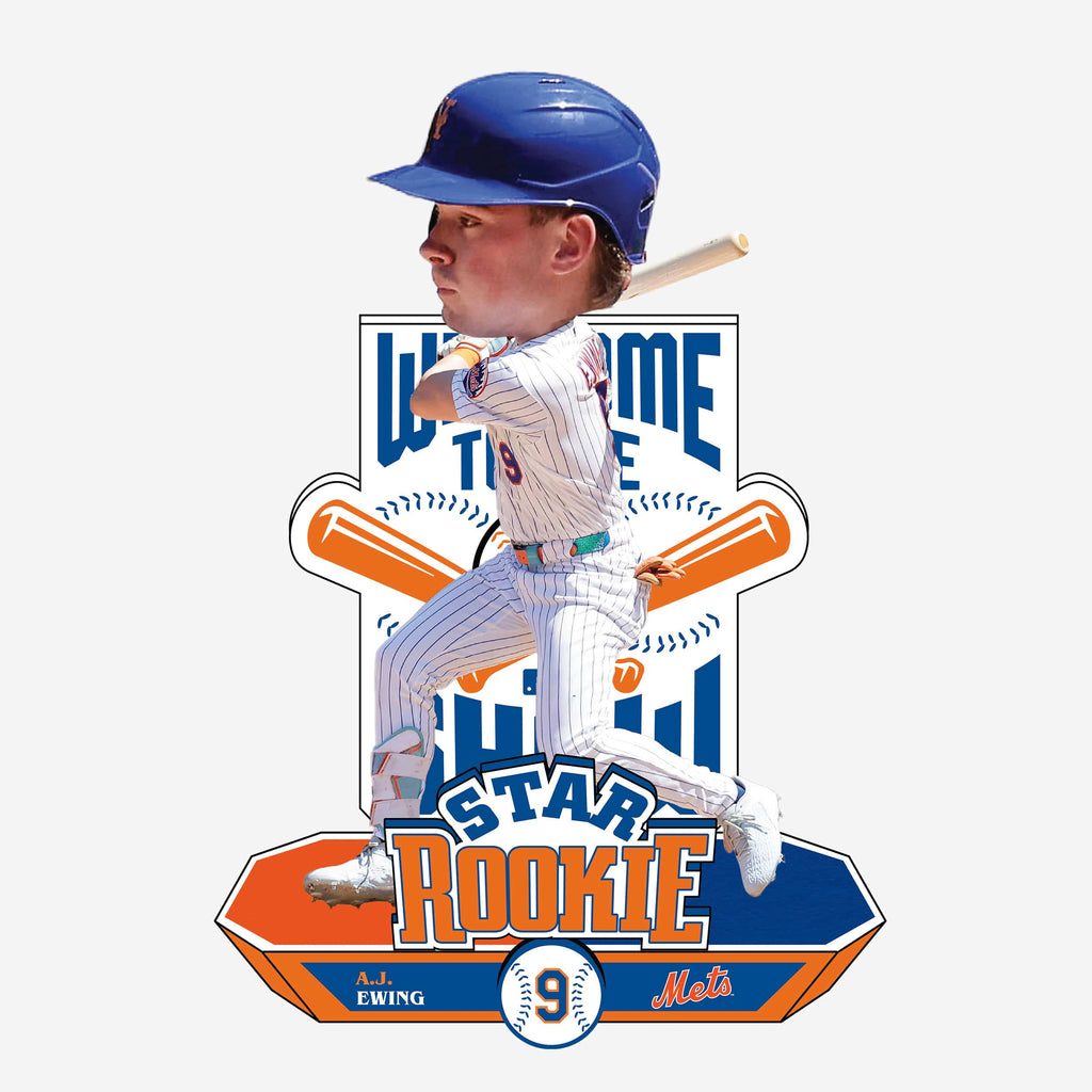 AJ Ewing New York Mets Star Rookie Bobblehead FOCO - FOCO.com