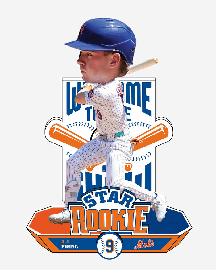 AJ Ewing New York Mets Star Rookie Bobblehead FOCO - FOCO.com