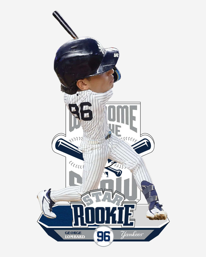 George Lombard Jr New York Yankees 2026 Rookie Series Bobblehead FOCO - FOCO.com