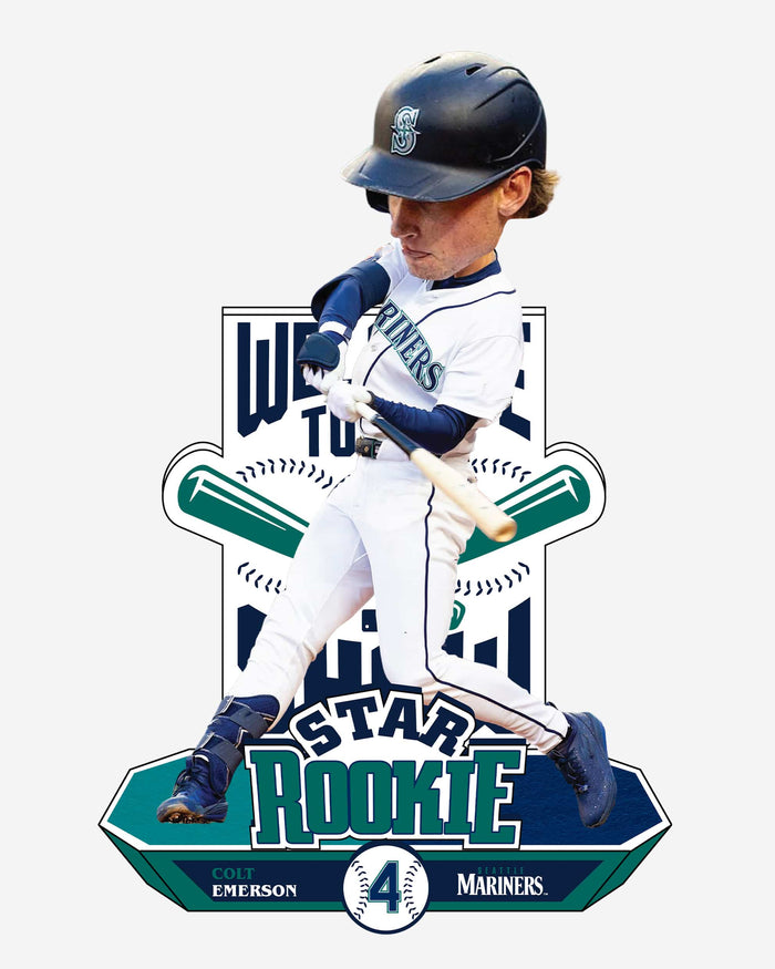Colt Emerson Seattle Mariners Star Rookie Bobblehead